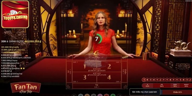 Một số vấn đề bạn cần lưu ý khi chơi FanTan TuQuy8