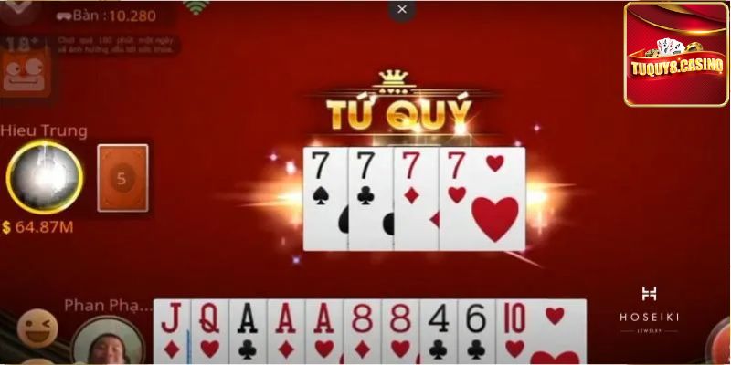 Bí quyết săn thưởng khủng khi chơi Tiến Lên TuQuy8 