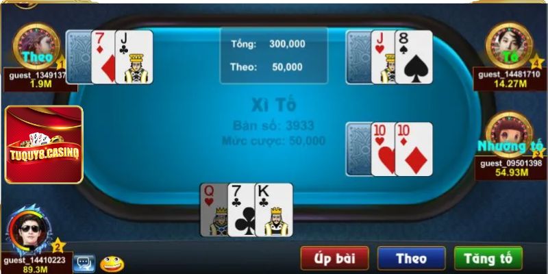 Hướng dẫn cách chơi Xì Tố TuQuy8 đúng cách